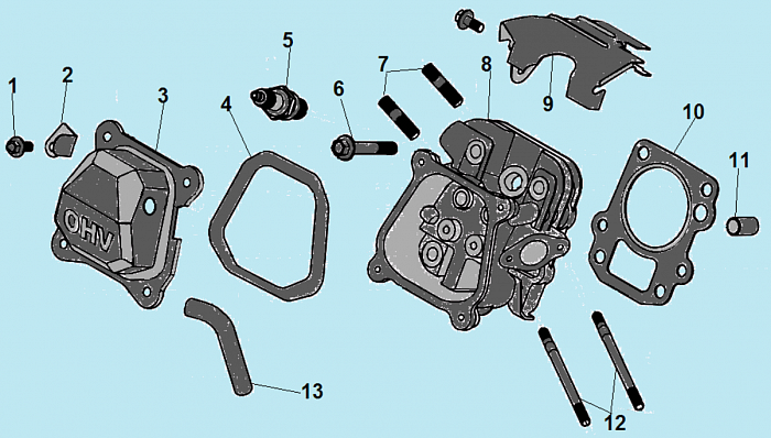 4 ГОЛОВКА БЛОКА КУЛЬТИВАТОР CHAMPION ВC4311