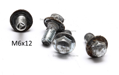 Болт фланцевый M6х10 мм