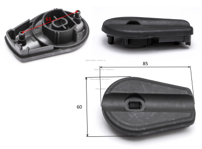 Крышка корпуса регулятора оборотов К 3000 В